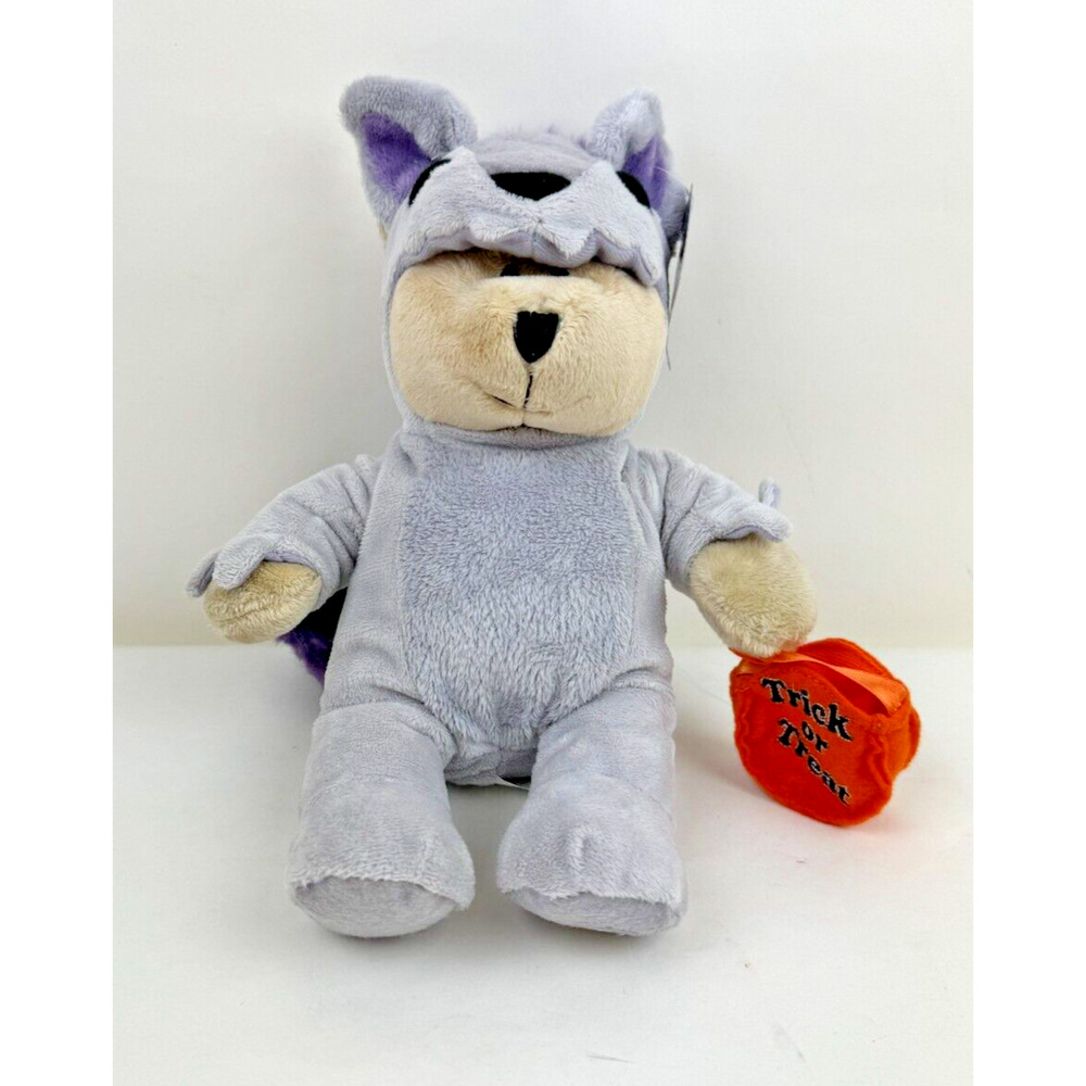 Starbucks 94th Edition Bearista Teddy Bear Plush Halloween Wolf 2010.